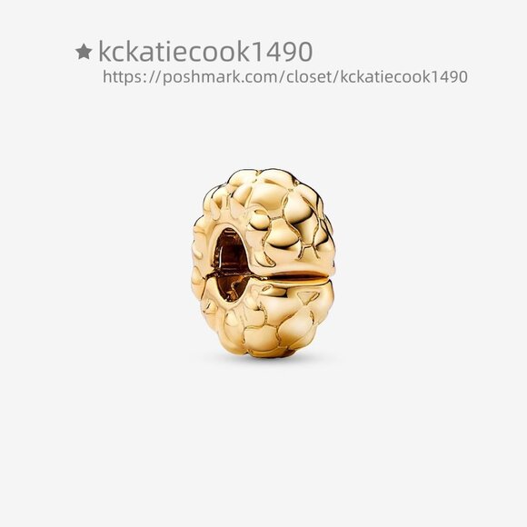 Pandora Studded Clip Charm - Picture 1 of 6